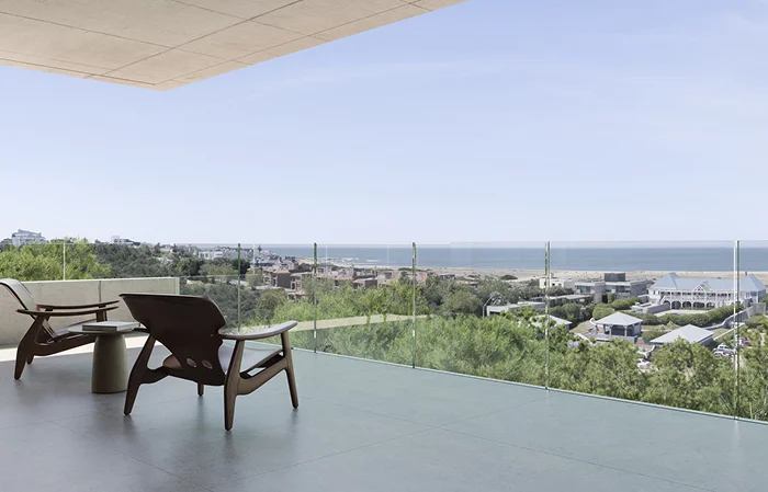 Vistas panorámicas del paisaje natural